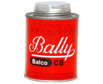 Bally Balco C8 Yapıştırıcı 1/4 - 200 Gram - Kırmızı Teneke