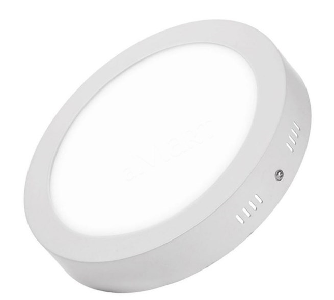 KLAUS Oval Sıvaüstü Tip Led Panel 18 Watt (24 Adet)
