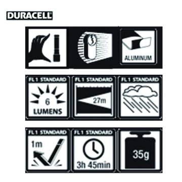 DURACELL Tough Key-1 Pilli El Feneri