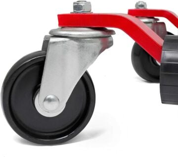 NT TOOLS 225mm Tekerlekli Mekanik Araç Taşıma Sehpası Krikosu 700 KG