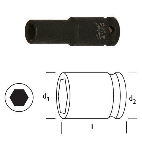OSAKA Havalı Lokma Ucu Uzun 1/4''