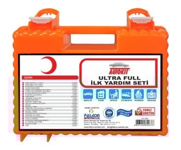 AUTOKİT FA1-067 Full Ultra İlk Yardım Seti - Araç - Ofis - Ev - Okul - Tekne - Otobüs