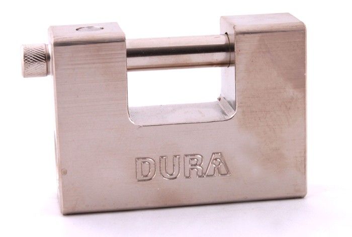 DURA KİLİT Yandan Açmalı Asma Kilit Çelik 85 mm