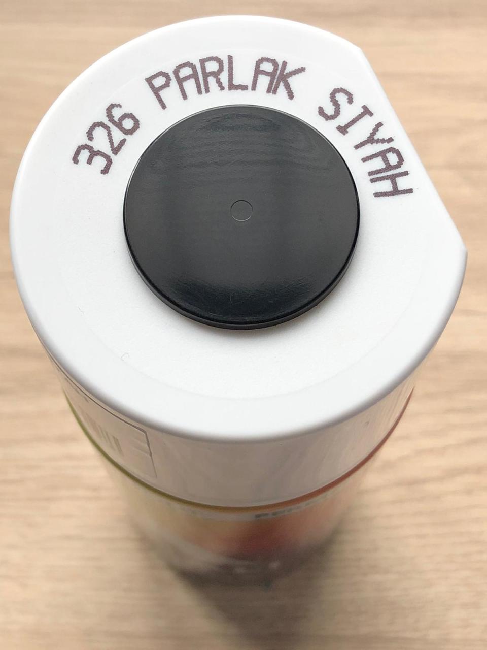 AKÇALI 326 Parlak Siyah Sprey Boya 400 ML