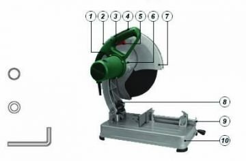 DWT SDS-22-355 T Profil Kesme 355 mm 2200 Watt