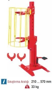 GAR TOOL Kafesli Hidrolik Helezon Yay Çektirme 210 - 570mm