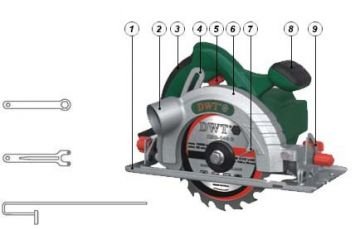 DWT HKS-12-55 Sunta Kesme 160 mm 1200 Watt
