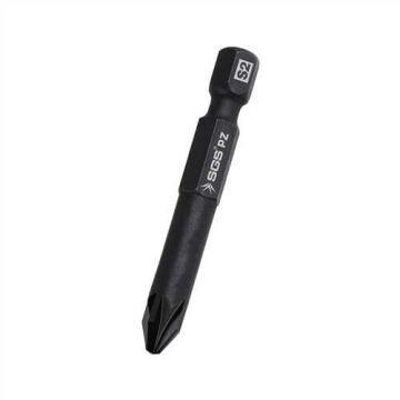 SGS3820 - POZİDRİV UÇLU BİTS S2 PZ1*25mm Black-Pro Series