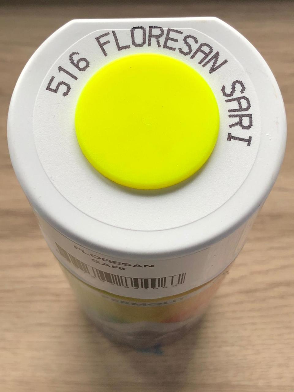 AKÇALI 516 Floresan Sarı  Sprey Boya 400 ML