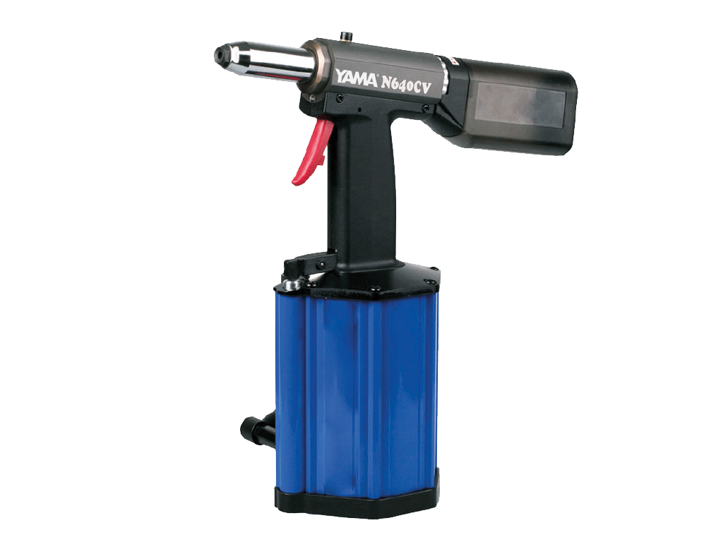 YAMA N640CV Havalı Vakumlu Pop Perçin Pensi Tabancası Makinesi 6.4mm