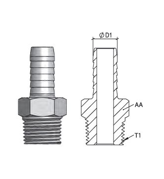 NPT Hortum Ucu
