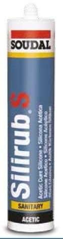 SOUDAL SILIBRUB S Silikon Kartuş 280ml Şeffaf (30 Adet)