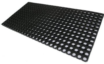 Altı Açık Oyuklu Kauçuk Paspas 40 x 60 cm