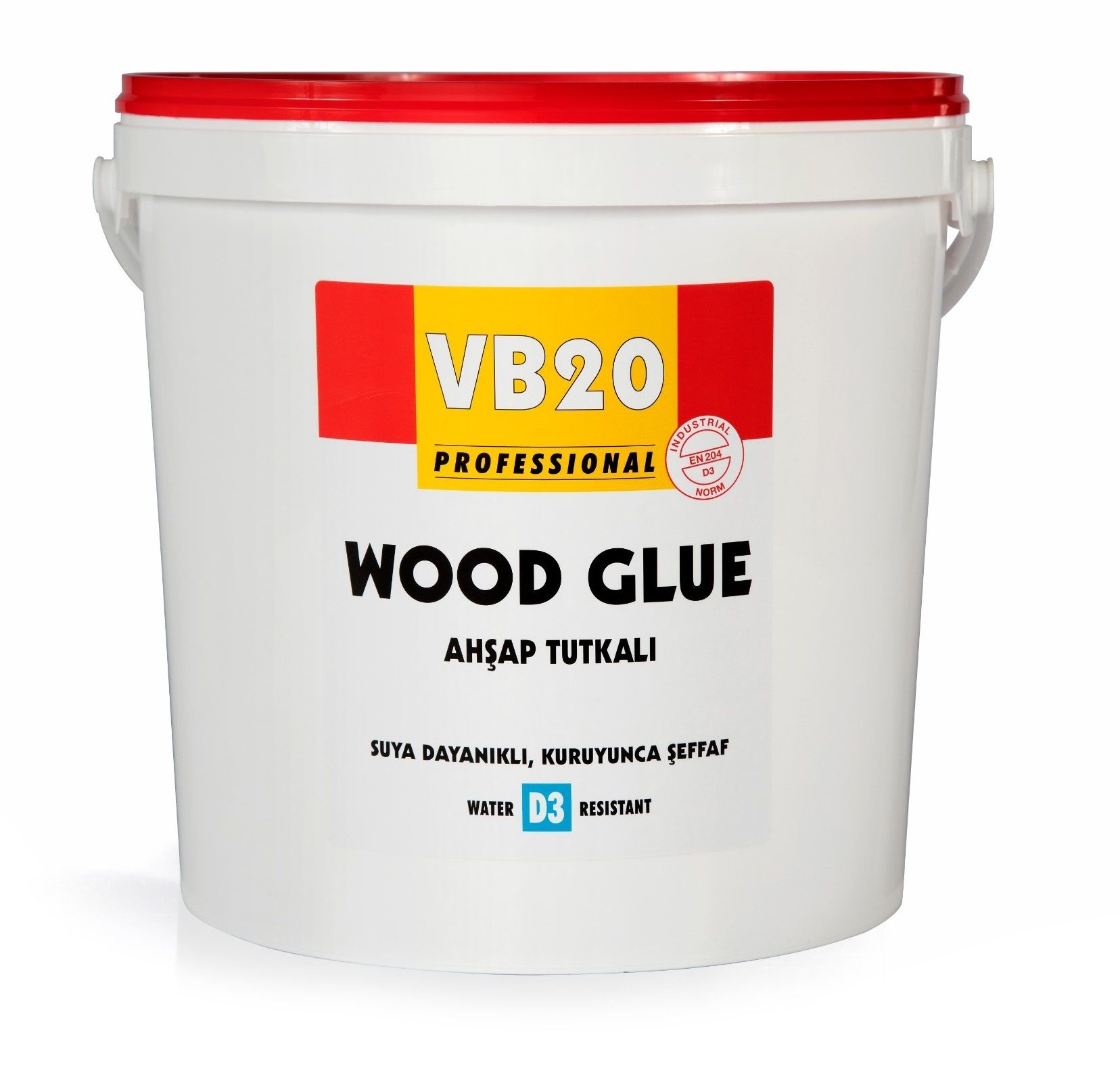 BİSON VB20 Suya Dayanıklı Şeffaf Ahşap Tutkalı 20 KG