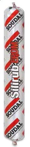 SOUDAL SILIRUB EPDM Silikon SOSİS 600 ml Siyah (12 Adet)
