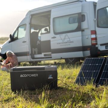Acopower V28 12/24/220Volt 28Litre Kompresörlü Outdoor Oto Buzdolabı (Akü Dahil Değildir)