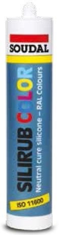 SOUDAL SILIRUB COLOR Silikon Kartuş 310ml (15 Adet)