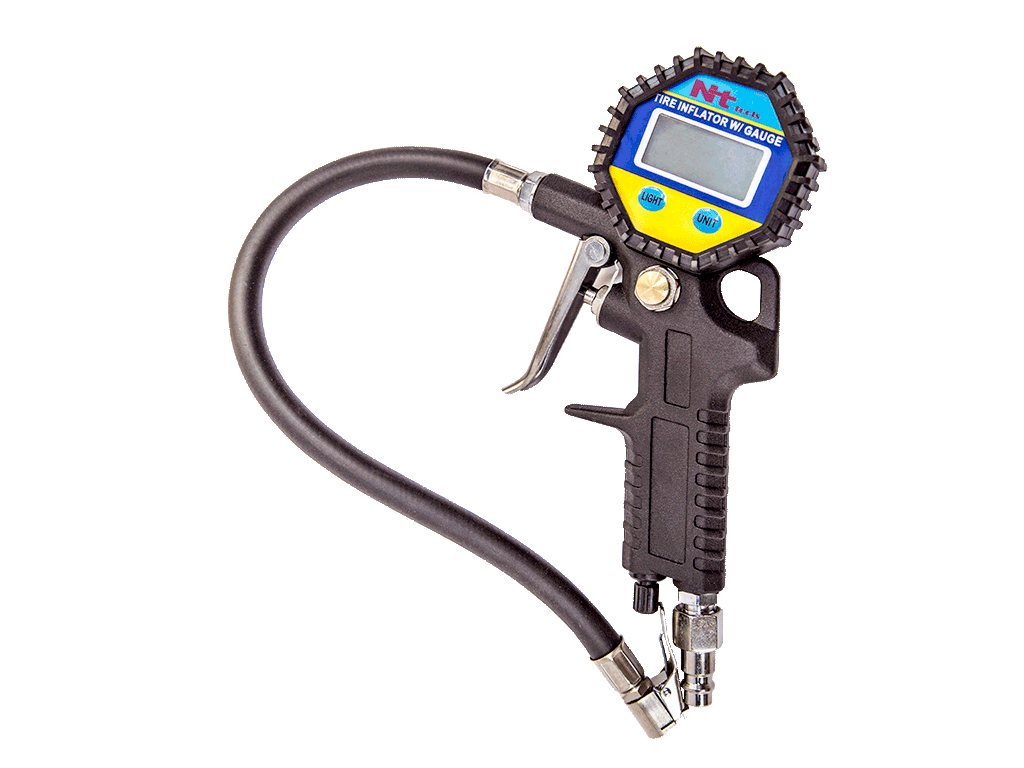 NT TOOLS NTT8602 - Havalı Dijital Göstergeli Lastik Havası Basma Şişirme Tabancası 150 PSI 10 Bar