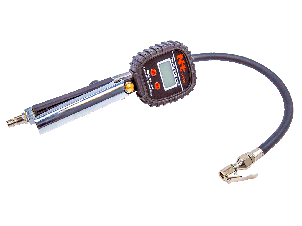 NT TOOLS NTT8603 - Profesyonel Dijital Göstergeli Lastik Hava Şişirme Basma Tabancası 150 PSI 10 Bar