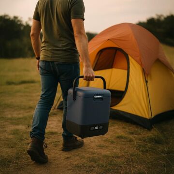 Coolist CLK12 12/24Volt/ 220Volt 12 Litre Taşınabilir Kompresörlü Oto Buzdolabı