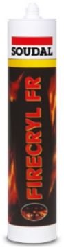 SOUDAL FIRECRYL FR AKRİLİK YANGINA DAYANIKLI MASTİK 310 ml (15 Adet)