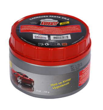 Autokit Carnauba Pasta Cila Parlaklık ve Koruma 220 Gram