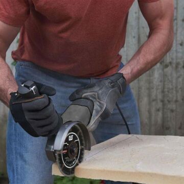 CAT DA09052 115mm Profesyonel Çelik, İnox, Alüminyum, PVC, Fayans, Çok Amaçlı Elmas Kesme Diski (Soketli, Aralıklı Kenar)