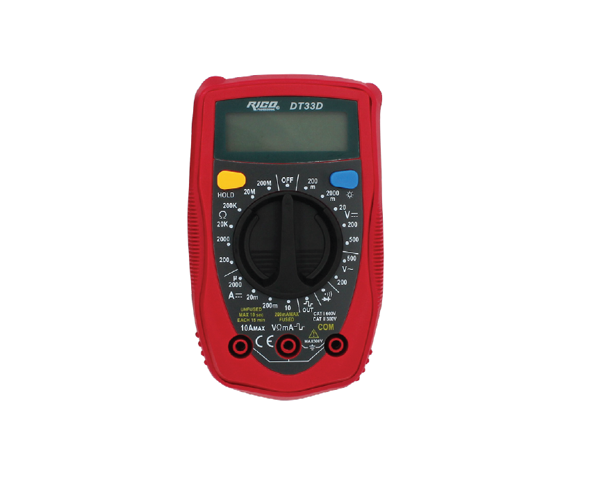 RİCO Dijital Multimetre UT-33D