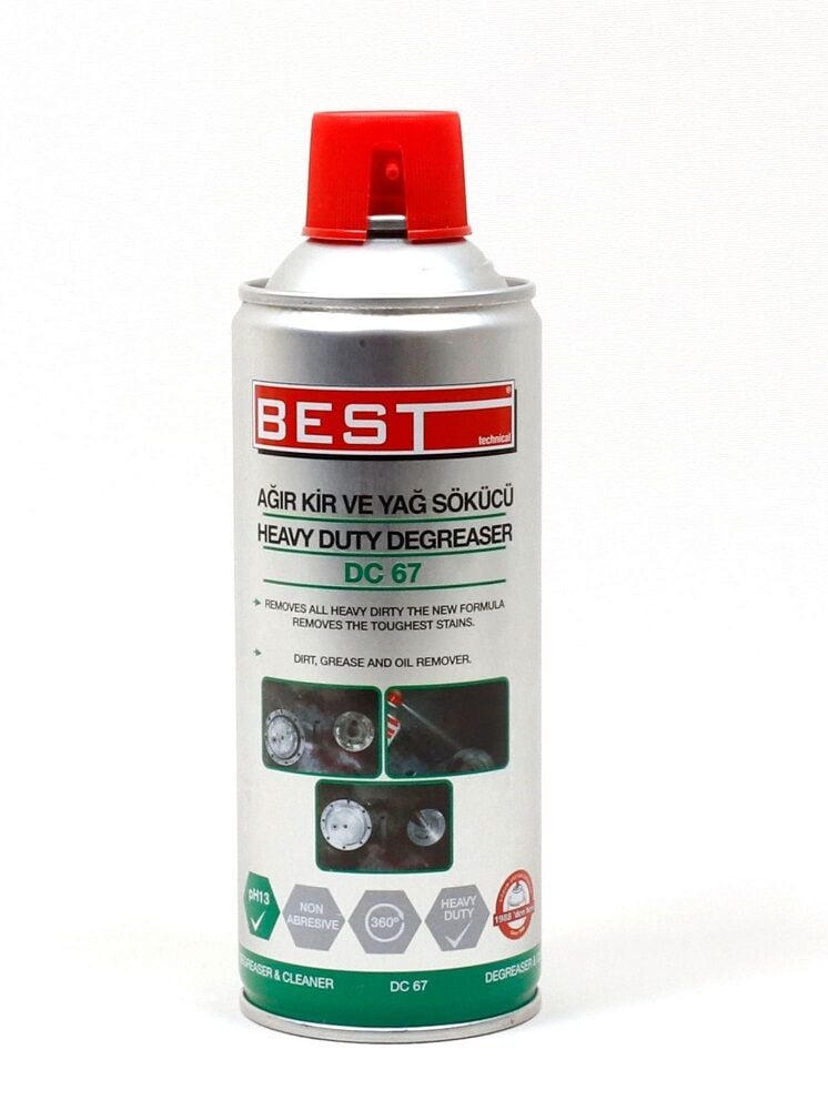 BEST DC67 Ağır Kir Ve Yağ Sökücü Sprey 400 ML