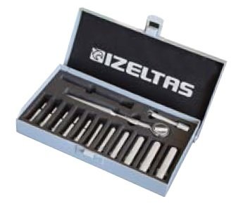 İZELTAŞ 1107 - 1/4' Derin Lokma Anahtar Takımı 14 Parça
