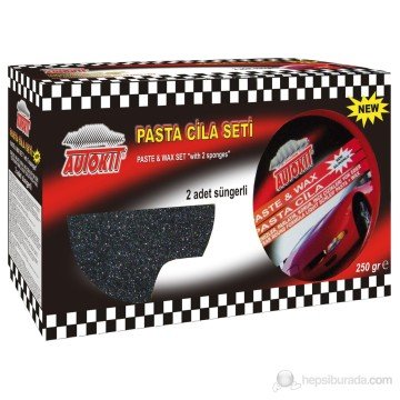 Autokit Oto Boya Pasta Cila Seti Süngerli