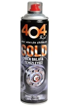 404 Gold Profesyonel Fren Balata Temizleyici 500 ML - 30 ADET - 1 KOLİ