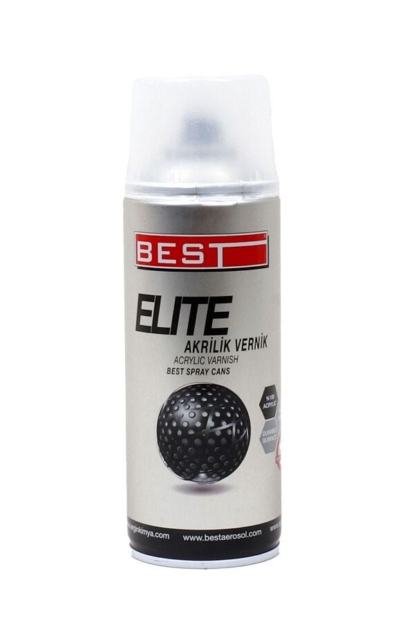BEST Akrilik Vernik Şeffaf Rensiz Sprey 400 ML