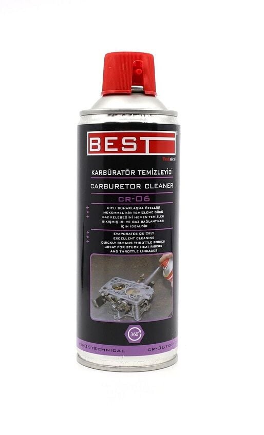 BEST CR06 Karbüratör Temizleme Spreyi 400 ML