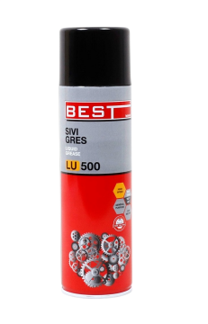 BEST LU500 Sıvı Gres 500 ML (Yağlayıcı ve Pas Önleyici Sprey)