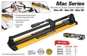 SGS122 Mac50 Series Seramik Granit Fayans Kesme Makinası 500mm