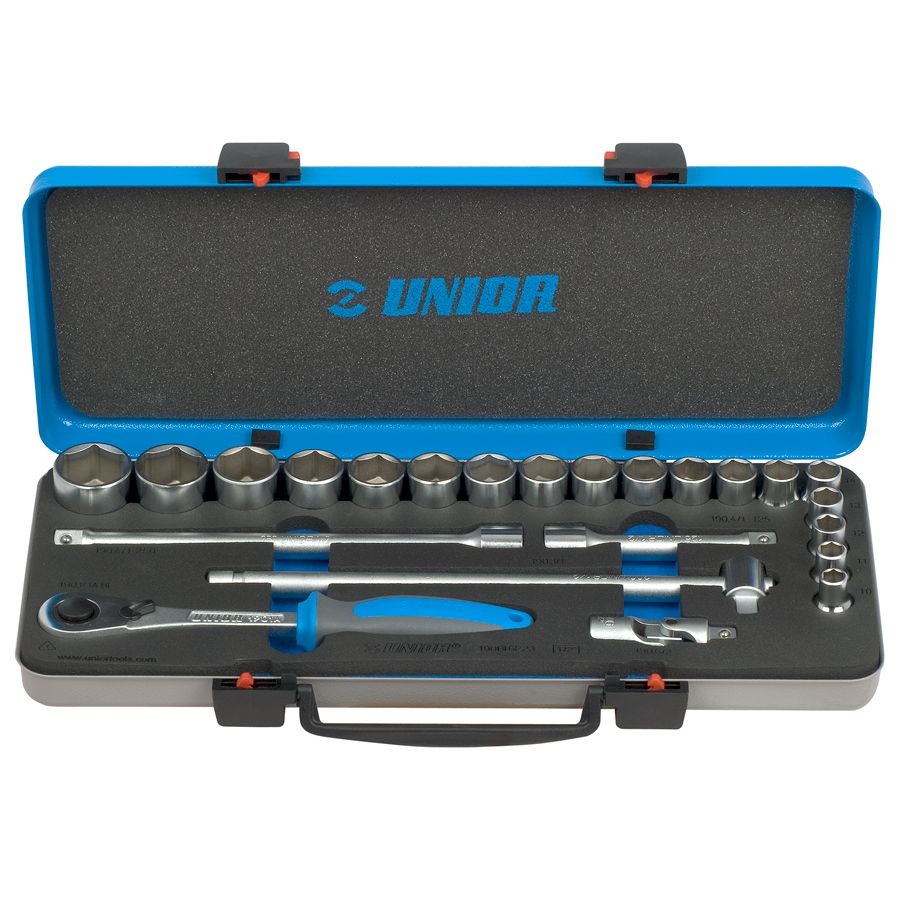 UNIOR 190BI6P23 Lokma Takımı 1/2'' - 6 Köşe