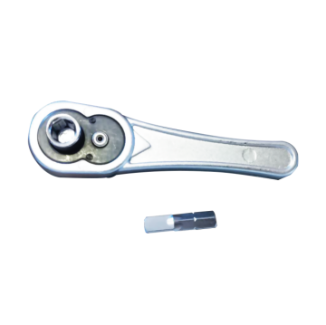 1/4inç 45Diş Mini Bits Cırcır Kol+Adaptör