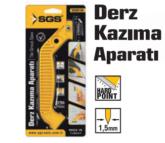 SGS 6186 Seramik Granit Fayans Derz Kazıma Aparatı