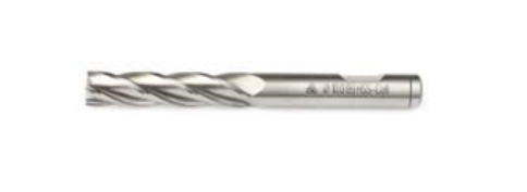 MTE Silindirik Saplı Parmak Freze Uzun BN ( HSS-E %8 Co / DIN 844 )