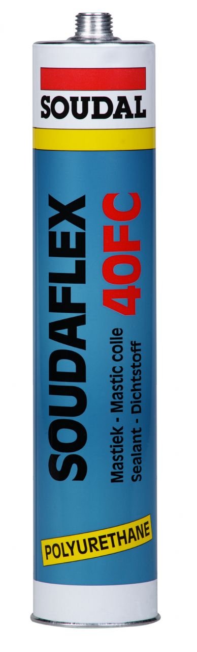 SOUDAL SOUDAFLEX 40 FC POLİÜRETAN MASTİK KARTUŞ 310 ml (24 Adet) GRİ