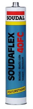 SOUDAL SOUDAFLEX 40 FC POLİÜRETAN MASTİK KARTUŞ 310 ml (24 Adet) GRİ