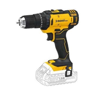 SGS 5247 Akülü Darbeli Matkap 20 Volt - 1.5 Amper (Aküsüzdür)