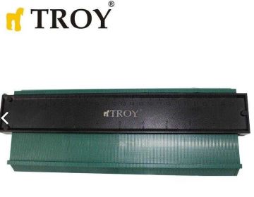 TROY 25902 Sabitleme Mandallı Kontur Mastarı 258mm