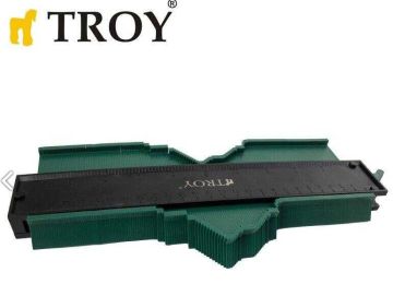 TROY 25902 Sabitleme Mandallı Kontur Mastarı 258mm