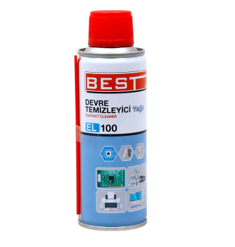 BEST EL100 Yağlı Devre Kontak Temizleyici Sprey 200 ML
