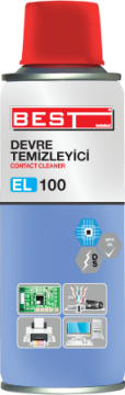 BEST EL100 Yağlı Devre Kontak Temizleyici Sprey 200 ML