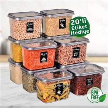 SAKLAMA KABI DİKDÖRTGEN 1200 ML