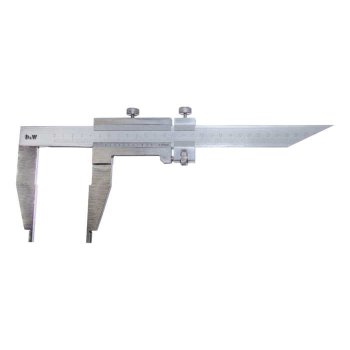 DW Mekanik Kumpas Monoblok Gövde Uzun Tek Çene İnce Ayarlı 0 - 1000mm * 125mm