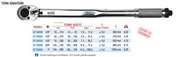 GAR TOOL Tork Anahtarı